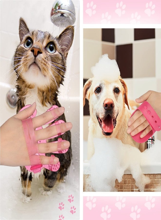 Yaomiao Dog Brush for Shedding,9 PCS in One Pet Slicker Hair Brush Kit with Pet Nail Clipper and File Dog Cat Grooming Deshedding Undercoat Rake Comb for All Small Large Dogs Cats(Fresh Color) - Image 5